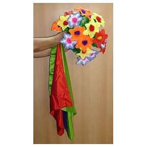  Giant Bouquet from 3 Silks   Magic Trick: Toys & Games