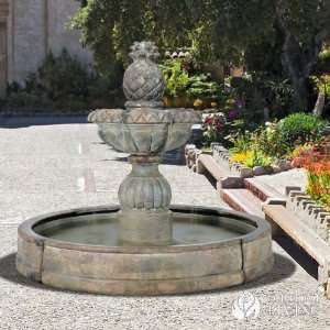  Henri Studio Pina Cascada in Valencia Fountain   Aged Iron 