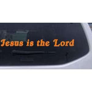 Jesus Is The Lord Christian Car Window Wall Laptop Decal Sticker 
