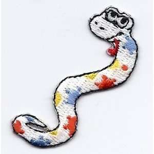 BUY 1 GET 1 OF SAME FREE/Cute Critters/ Snake   Iron On Embroidered 