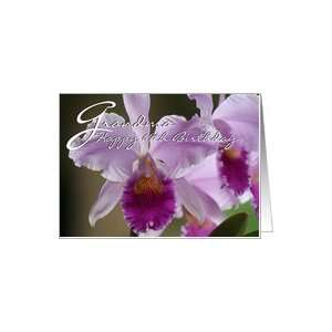  Grandma Happy 68th Birthday / Orchids Card Health 