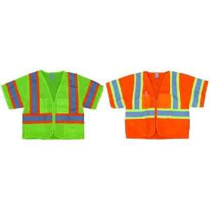  Class lll Supervisors Mesh Safety Vest with Sleeves