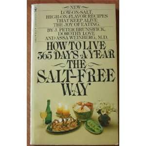  How to Live 36 Days a Year the Salt Free Way Dorothy Love 