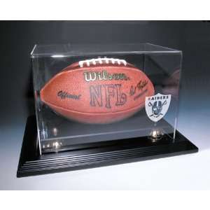  Nfl Zenith Football Display Case (Mahogany) Sports & Outdoors