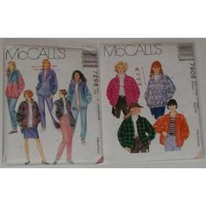  McCalls Patterns #7298 and # 7906 