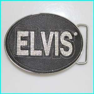  The Music Belt Buckle Of Elvis Black MU 016 Everything 
