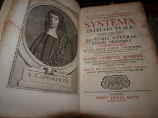 1733 LATIN 2 Volumes TRUE INTELLECTUAL SYSTEM UNIVERSE  