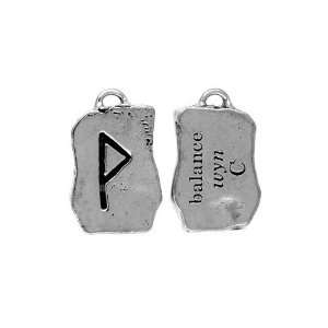  wyn   Balance, Ancient Runes of Prophecy Pewter Pendant on 
