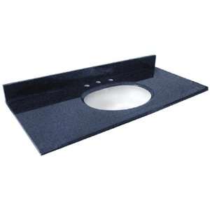  Pegasus PE49905 49 Inch Blue Pearl Granite Vanity Top with 