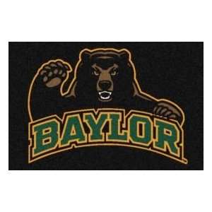  Baylor University Rug   Gray/ Green/ Yellow (28x310 