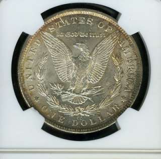 1882 CC NGC MS 64 MORGAN SILVER DOLLAR S$1 FA80  