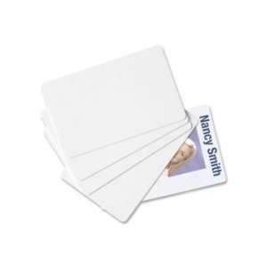  Baumgartens PVC ID Card   White   BAU80300 Office 