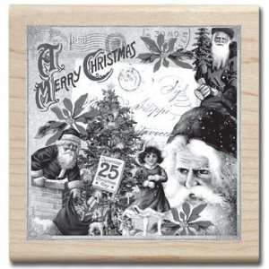  Christmas Collage (Graphic 45)   Rubber Stamps Arts 