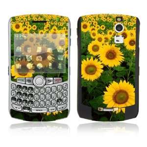  BlackBerry Curve 8330 Skin Decal Sticker   Sun Flowers 
