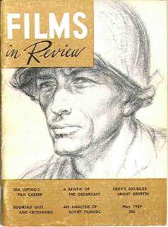 1969 FILMS IN REVIEW MAGAZINE FEAT GREGORY PECK RARE!  