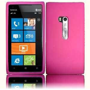 VMG Nokia Lumia 900 AT&T Soft Skin Case 2 Item Combo   PINK Premium 1 