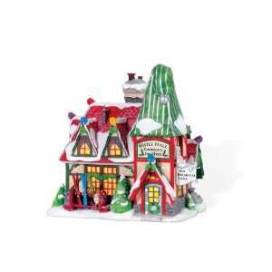  Department 56 North Pole Hatly Hall: Home & Kitchen