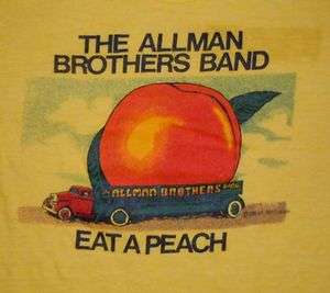 VINTAGE 1970s 70s 1972 ALLMAN BROTHERS EAT A PEACH RECORD ALBUM 