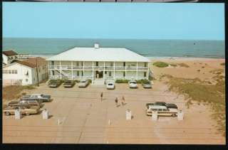 NAGS HEAD NC Blue Heron Motel Vtg 1970s Cars Postcard  