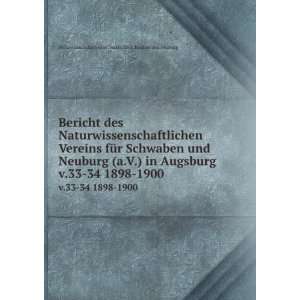    Naturwissenschaftlicher Verein fÃ¼r Schwaben und Neuburg Books