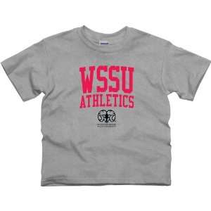   Winston Salem State Rams Youth Athletics T Shirt   Ash: Sports