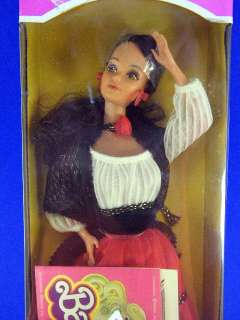 1979 Hispanic Barbie Dolls World of Fashion NRFB 1292  
