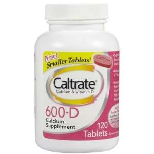  Caltrate 600+D Calcium Supplement, 200 ct (Pack of 2 