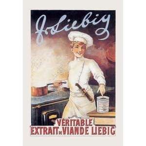  Vintage Art Veritable   Extrait de Viande Liebig   02004 0 