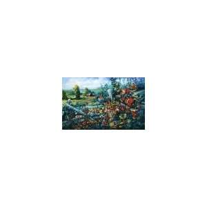    Field Days 550pc Jigsaw Puzzle by Sandra Bergeron: Toys & Games
