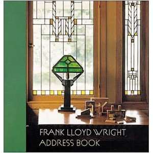  FRANK LLOYD WRIGHT Gift DELUXE ADDRESS BOOK: Office 
