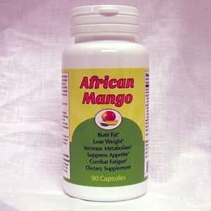  African Mango Weight Loss Supplement, 90 Capsules: Health 