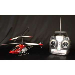   9074G Red Remote Control Helicopter By CS Power: Toys & Games