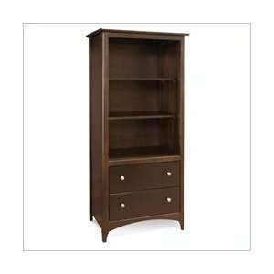   The Charmer Bookcase with 2 Storage Drawers: Office Products