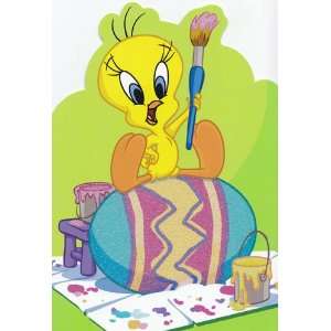  Easter Card Looney Tunes Tweety Bird Wishing You a Very 
