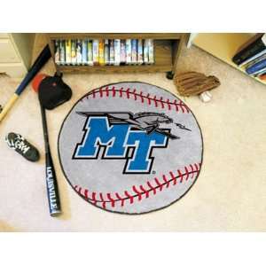 Middle Tennessee State University Baseball Rug:  Sports 