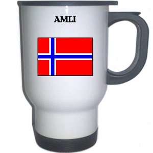  Norway   AMLI White Stainless Steel Mug 