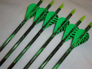 Beman ICS Hunter 340 custom arrows w/ blazers!!! Custom cutting 