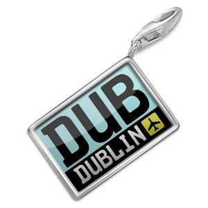 FotoCharms Airport code DUB / Dublin country: Ireland   Charm with 