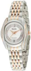   Tanglewood Diamond Two Tone Bracelet Watch: Bulova: Watches