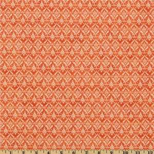  44 Wide Moda Curio Camellia Abstract Pumpkin Orange 