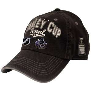   2011 Stanley Cup Final Dueling Adjustable Slouch Hat (): Sports
