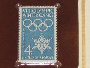 Historic Stamps of America   VIII Olympic Winter Games  