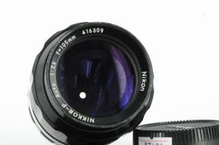 Nikon Nikkor P 105mm F/2.5 Lens AIed for DSLR  