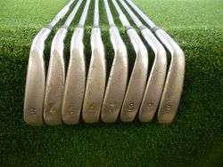 NIKE FORGED PRO COMBO 3 PW IRONS DYNAMIC GOLD STIFF STEEL AVE CONDITIO 