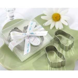  Pitter Patter of Little Feet Stainless Steel Baby Footprint Cookie 