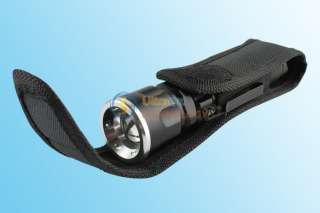 1000 lumen Zoomable CREE T6 LED Flashlight Torch Light +Clip+Batt+AC 