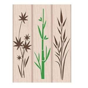  Artistic Branches Wood Mounted Rubber Stamp Set (LL203 