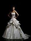 2012 A Line White/ivory Bride Weeding Dress Prom Size&colorCustom