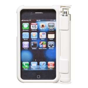 SABRE Red SmartGuard Pepper Spray Case for iPhone 4, White:  