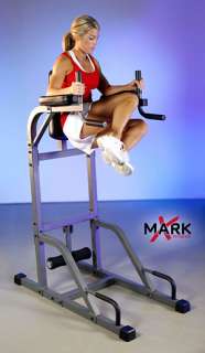 XMark Vertical Knee Raise with Dip Station XM 4437 846291001247  